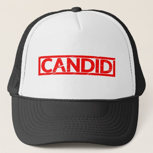 Casquette Timbre de Candid (Devant)