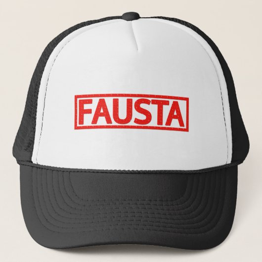 Casquette Timbre de Fausta (Devant)