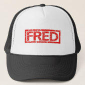 Casquette Timbre de Fred (Devant)