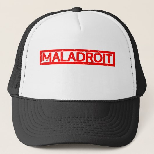 Casquette Timbre de Maladroit (Devant)