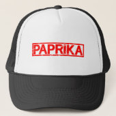 Casquette Timbre de paprika (Devant)