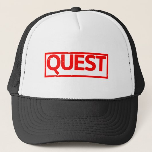 Casquette Timbre de recherche (Devant)