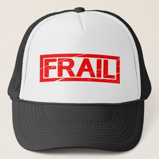 Casquette Timbre fragile (Devant)