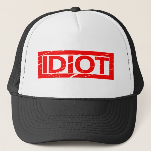 Casquette Timbre Idiot (Devant)
