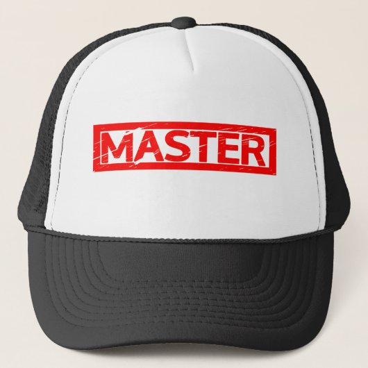 Casquette Timbre maître (Devant)