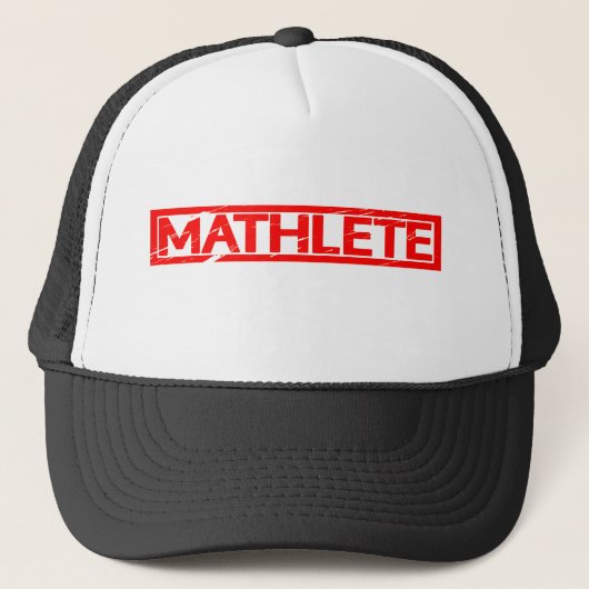 Casquette Timbre Mathlete (Devant)