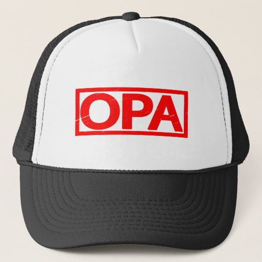 Casquette Timbre Opa (Devant)