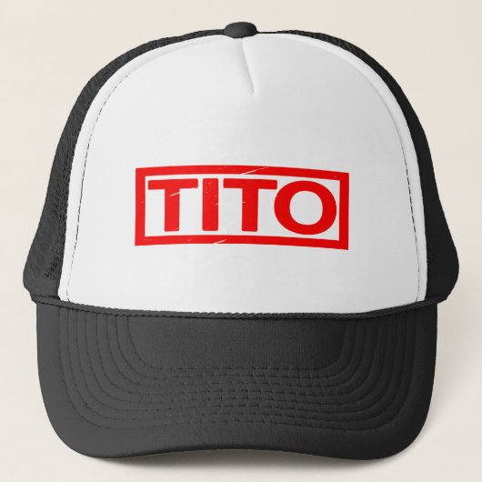 Casquette Timbre Tito (Devant)