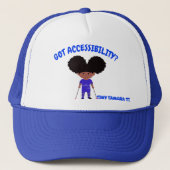 Casquette Tiny Tamara A Accessibilité Trucker Hat (Devant)