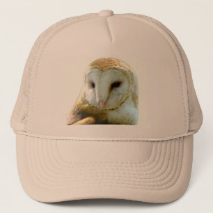Casquette Tir de tête de hibou de grange