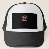 Casquette Tis The Season Pumpkin Fall Coffee Retro (Devant)