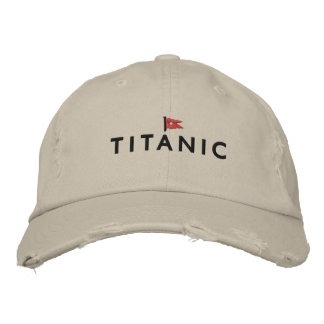 Casquette Titanic avec logo de la ligne White Star