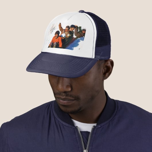 Casquette Tobagganing (En situation)