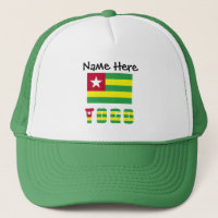 Togo et drapeau togolais Personnalisé
