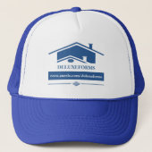 Casquette Toit bleu (Devant)