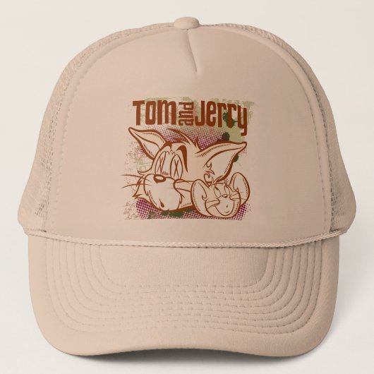 Casquette Tom and Jerry Brown and Green (Devant)