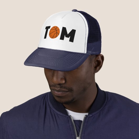 Casquette Tom Basket (En situation)