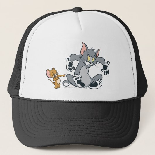 Casquette Tom et Jerry Black Paw Cat (Devant)