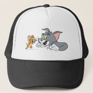 Casquette Tom et Jerry font des visages