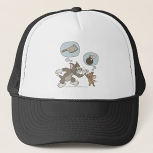 Casquette Tom et pensées de mal de Jerry