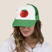 Casquette Tomate (En situation)