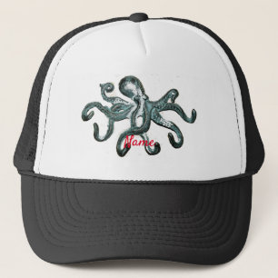 Casquette Tonnerre octopus bleu
