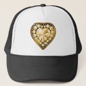Casquette Topaz Gem Heart (Devant)