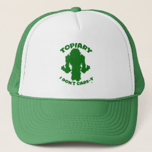Casquette Topiary No Care Drôle Jardinage Slogan Moto