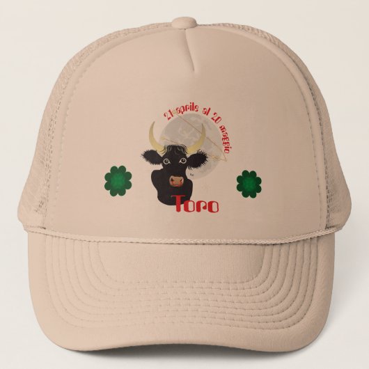 Casquette Toro 21 aprile al 20 maggio Cappello (Devant)