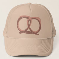 Torsade de bretzel salé rose  