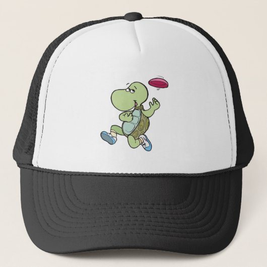 Casquette tortue à la frisbee (Devant)