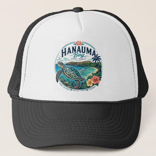 Casquette Tortue d'Hawaii (Devant)