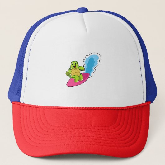 Casquette Tortue surfeur avec Surfer (Devant)