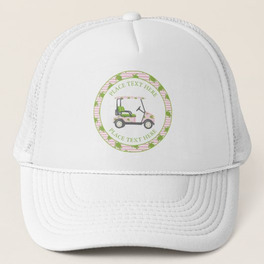 Casquette Tortues Chic Golf Cart (Devant)