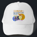 Casquette Total Éclipse Solaire Août 21 2017 Amusant América<br><div class="desc">Le 21 août 2017, une éclipse solaire totale sera visible dans une grande partie des Etats-Unis. On l'appelle la "Grande Éclipse Solaire Américaine." Si vous avez l'intention de célébrer cet événement passionnant, ce design humoristique est parfait pour vous. La parodie ironique imite les paroles des chansons et dit : "Il...</div>