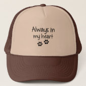 Casquette Toujours dans mon cœur (Devant)