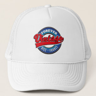 Casquette Toujours Nice, logo vintage France