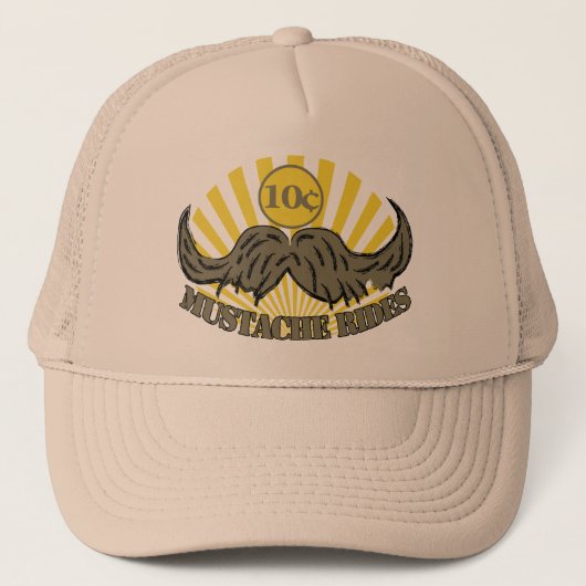 Casquette Tour de moustache (Devant)