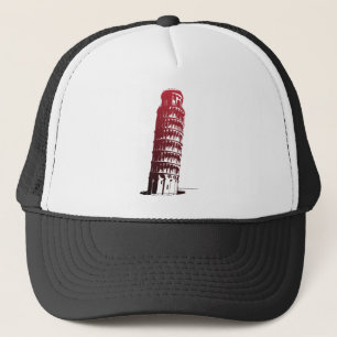 Casquette Tour d'Italie de Pise penchée sur l'Europe
