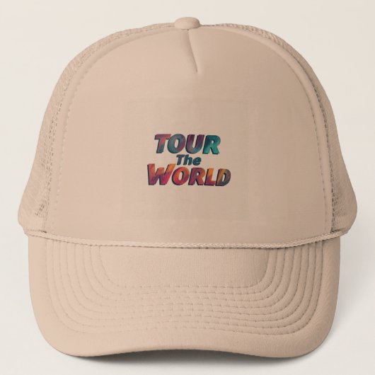 Casquette Tour World (Devant)