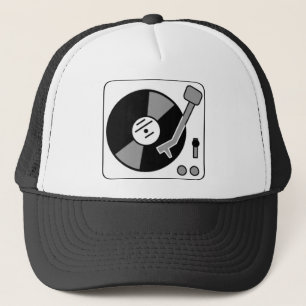 Casquette Tourne-disque record