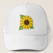 Casquette Tournesol (Devant)