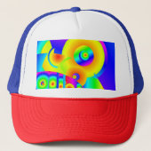 Casquette Tournesols abstraits (Devant)