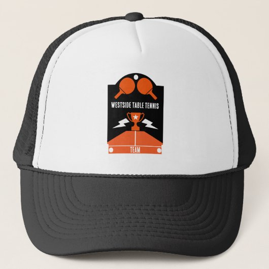 Casquette Tournoi de Tennis de Table (Devant)