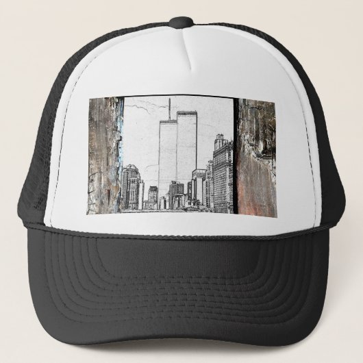 Casquette Tours jumelles (Devant)