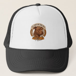 Casquette Tous les chiens sont cool mais les Pitbulls règnen