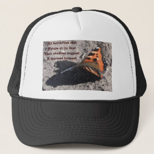 Casquette Tous Les Papillons Reposent Poème De La
