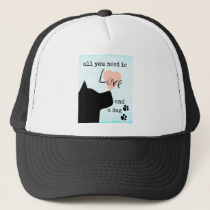 Casquette tout ce dont vous avez besoin c'est d'amour et un 