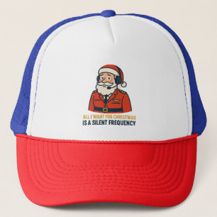 Casquette Tout ce que je veux pour Noël est une fréquence cl