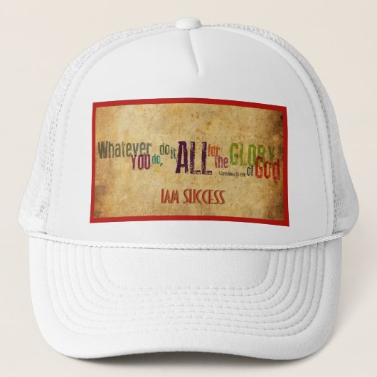 CASQUETTE TOUT ÉLOGES (Devant)